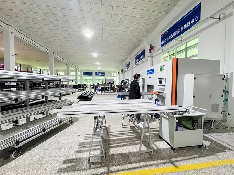 Precision CNC Cutting Machine for Aluminum Profiles
