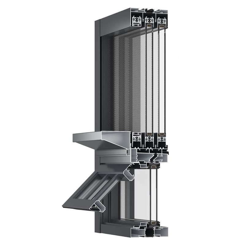 130 Six Track Panoramic Sliding Window